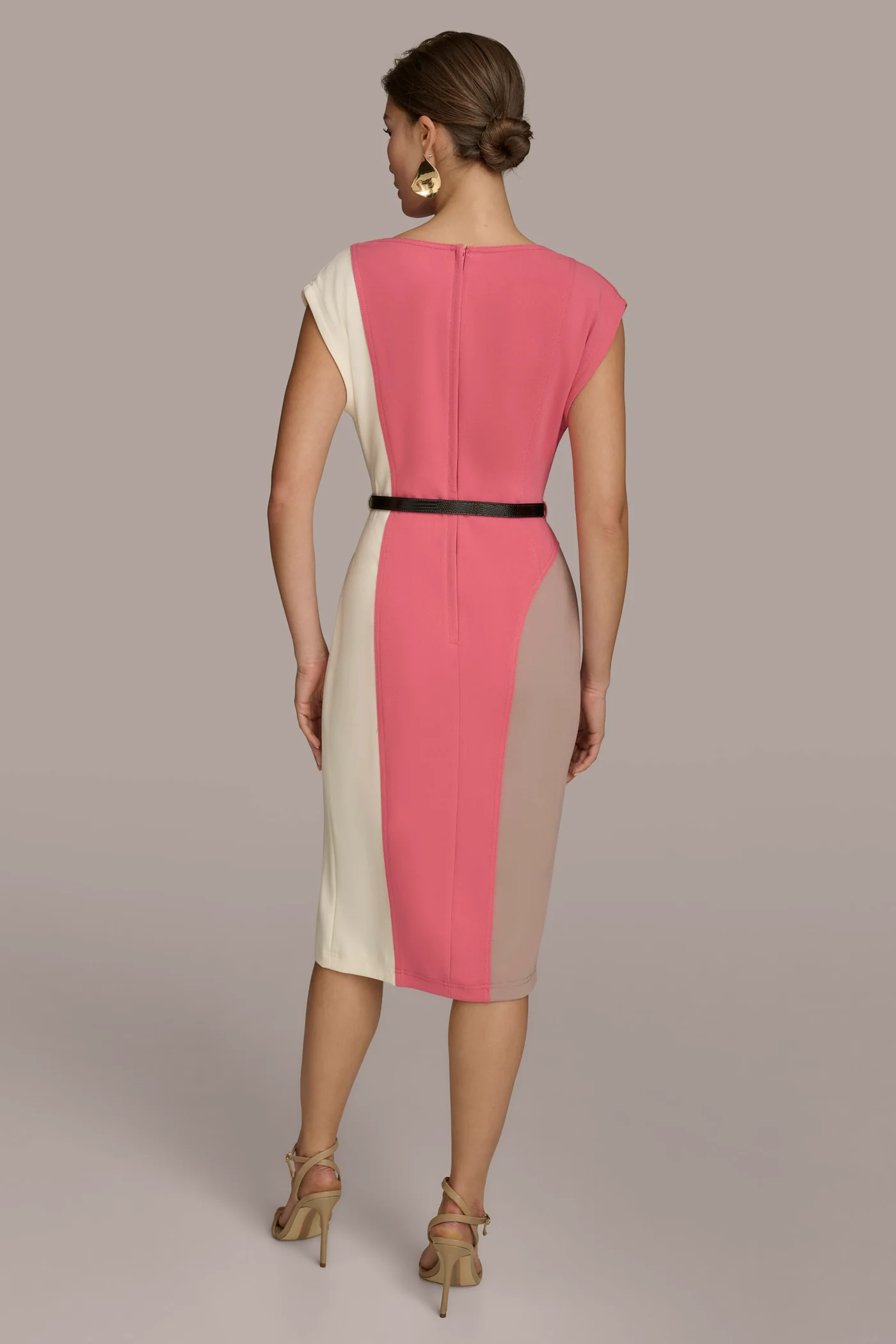 COLORBLOCK SHEATH DRESS