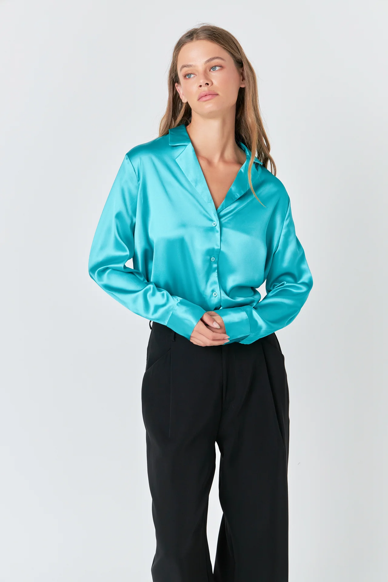 Classic Satin Over Shirt