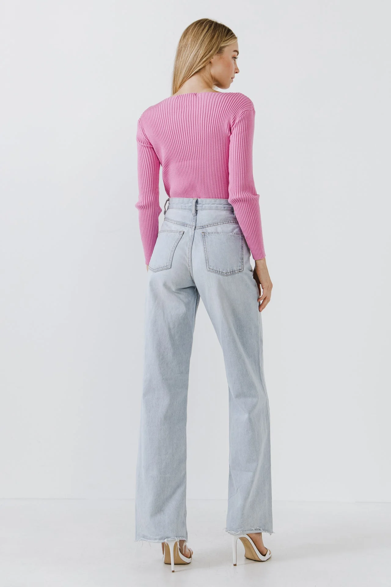 Knit Wrap Sweater