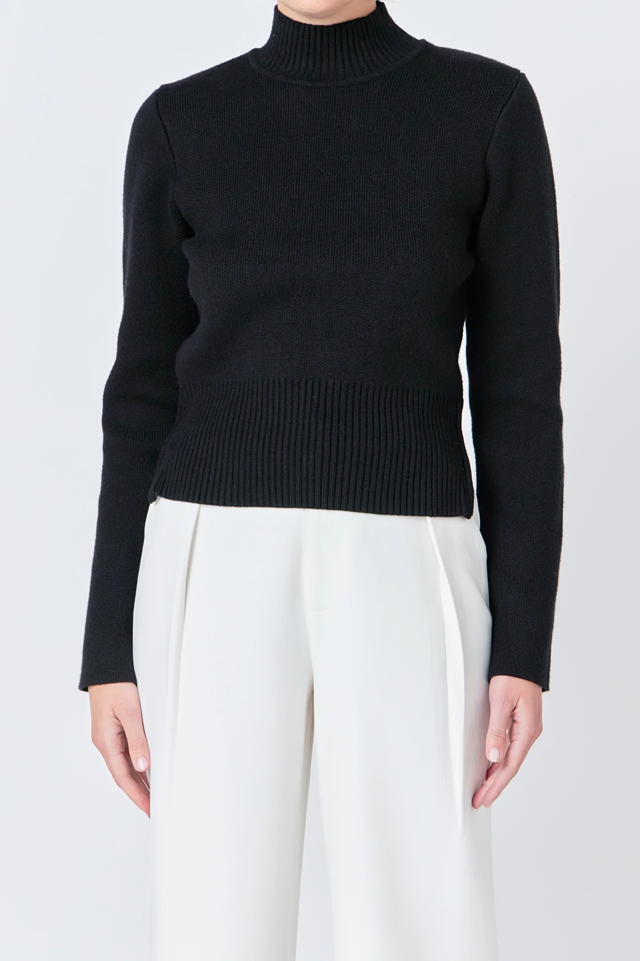 Zip Down Sweater