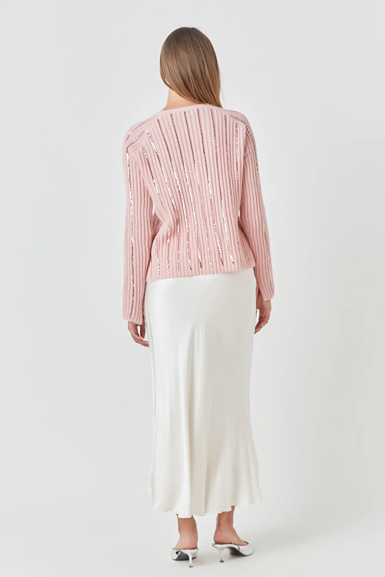 Sequin Knit Sweater