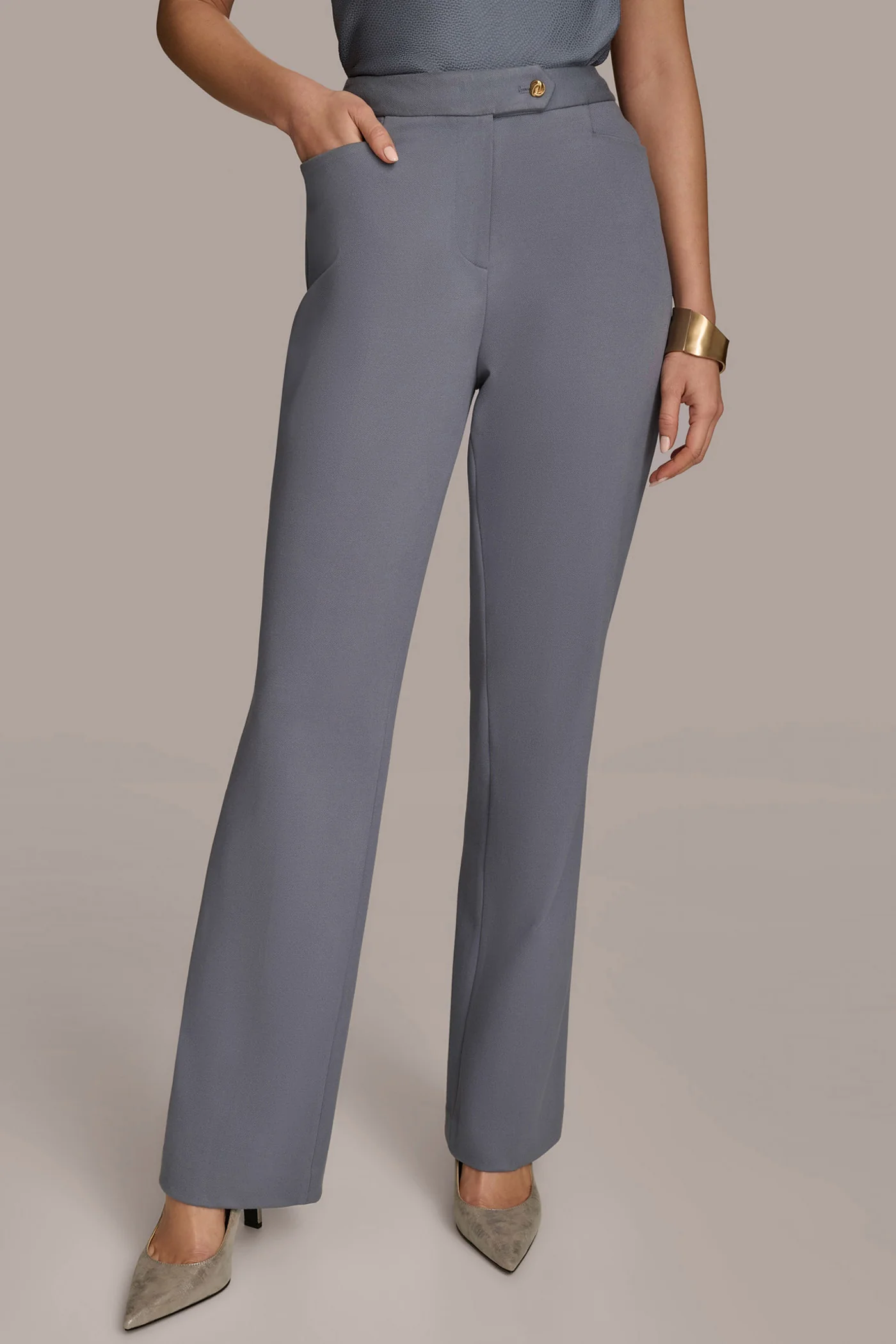 TWILL STRAIGHT LEG PANT
