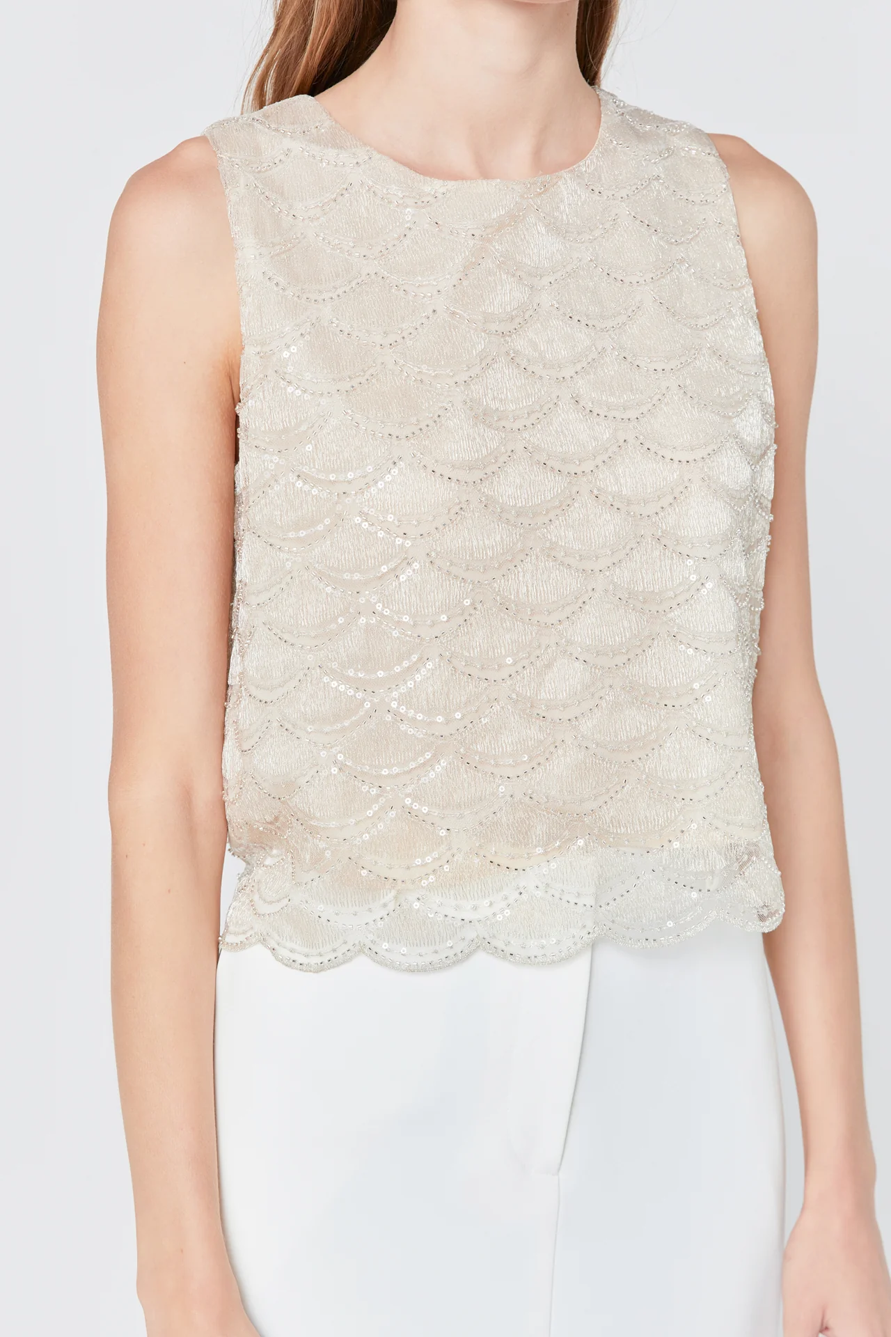 Sequins Embellished Top