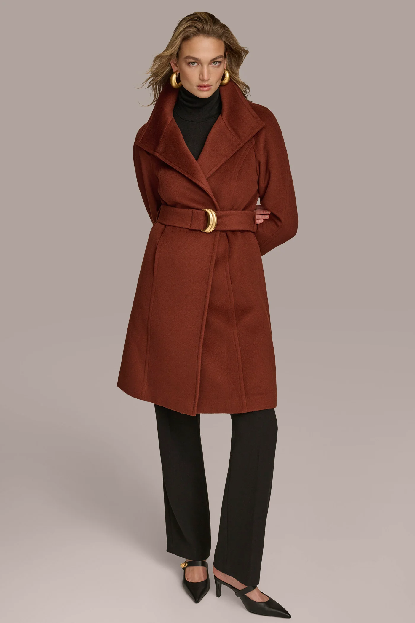 WOOL TRENCH COAT
