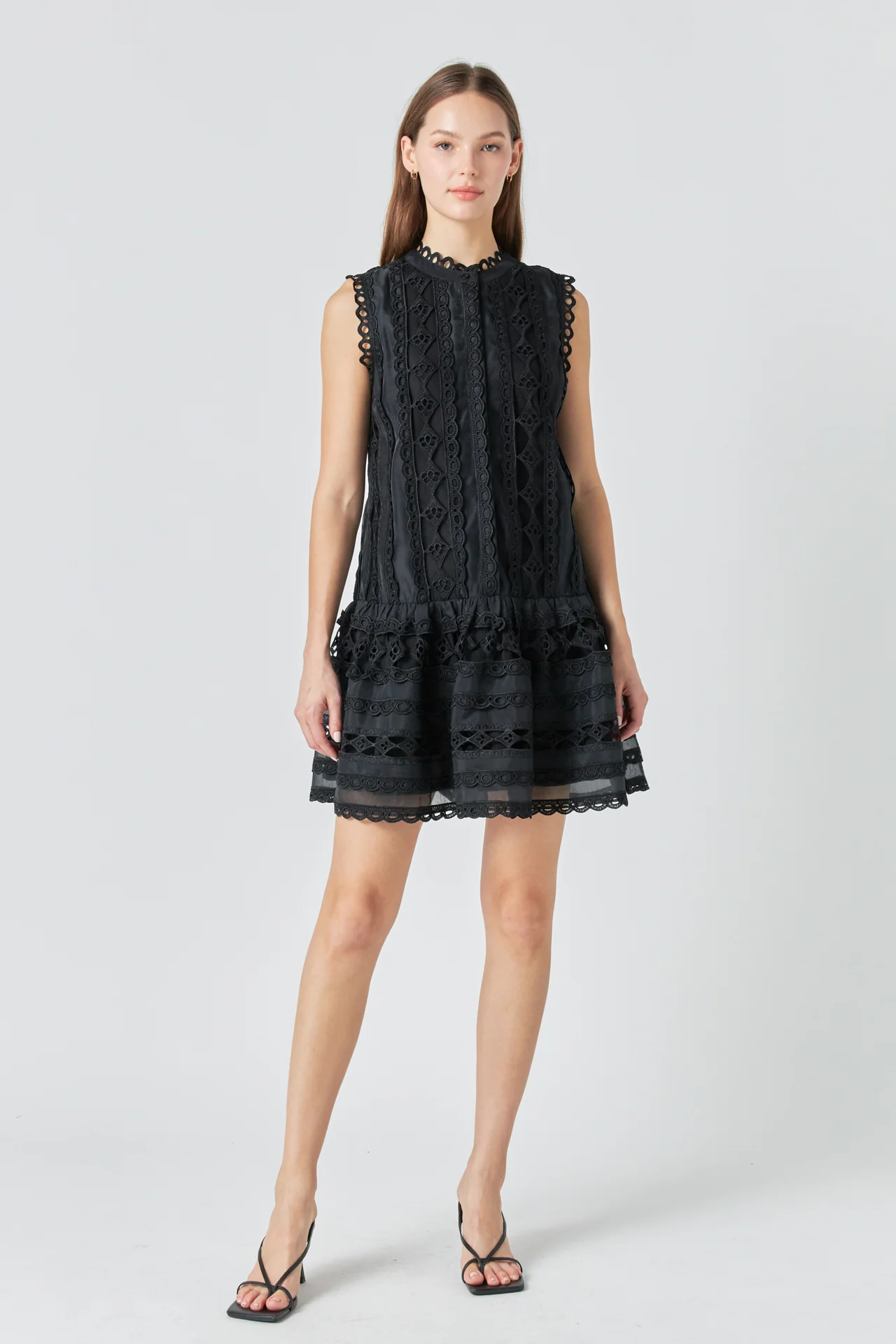 Crochet Mini Dress