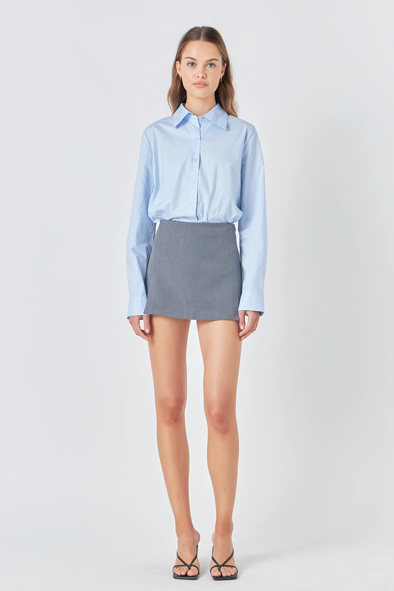 High-Waisted Skort