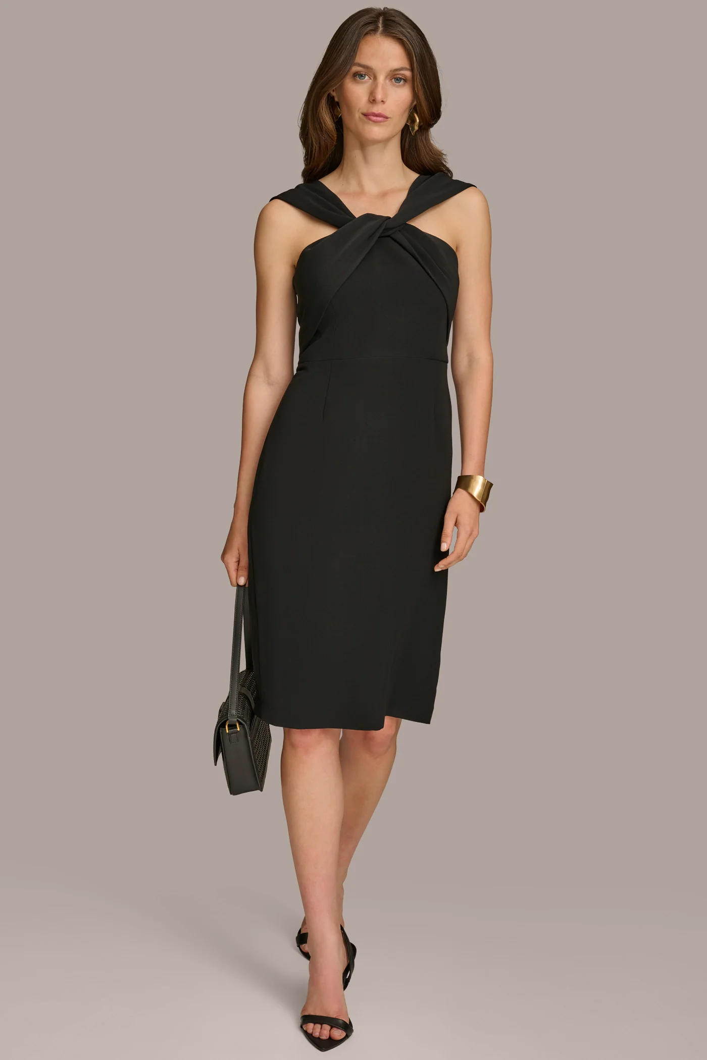 CRISS CROSS OFF SHOULDER DRESS