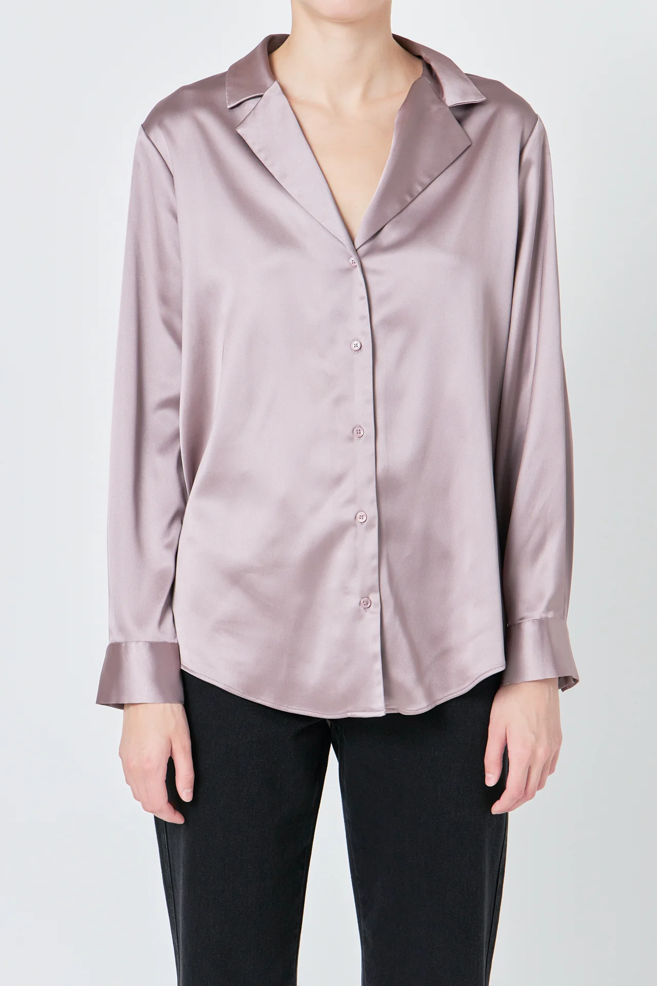 Classic Satin Over Shirt
