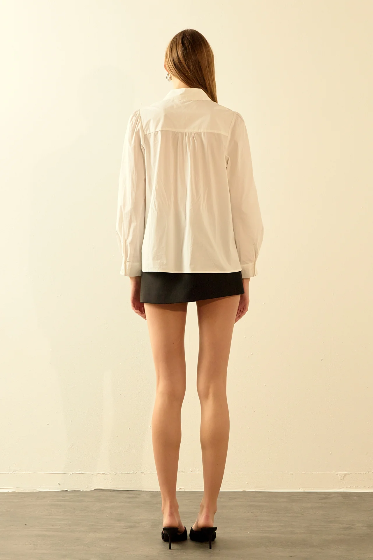 Rhinestone Detailed Shirt