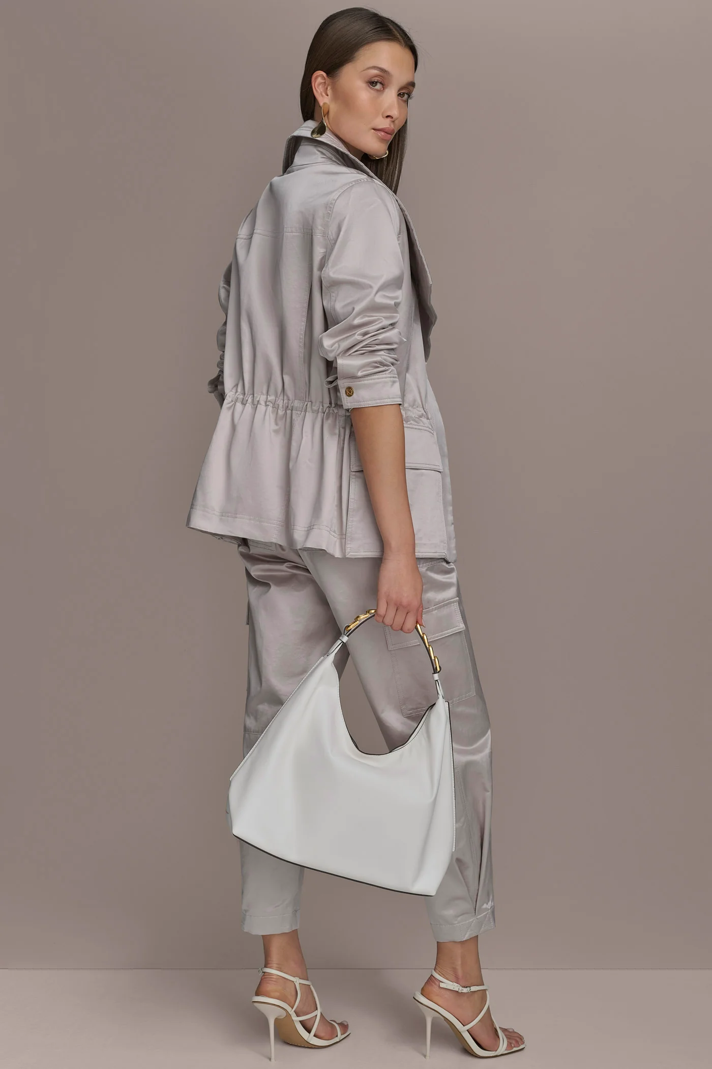 ZIP FRONT JACKET WITH POCKETS