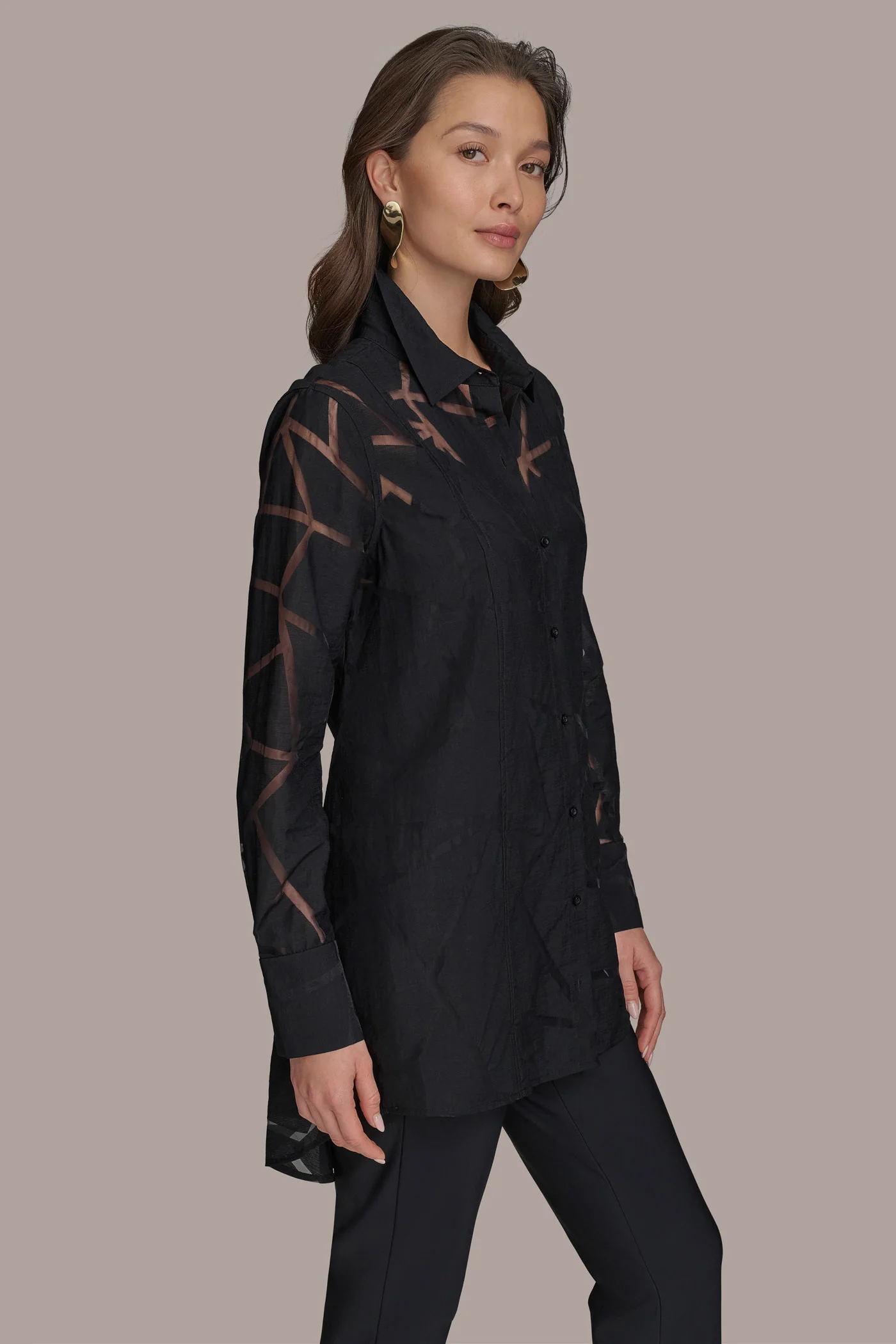 BURNOUT TUNIC