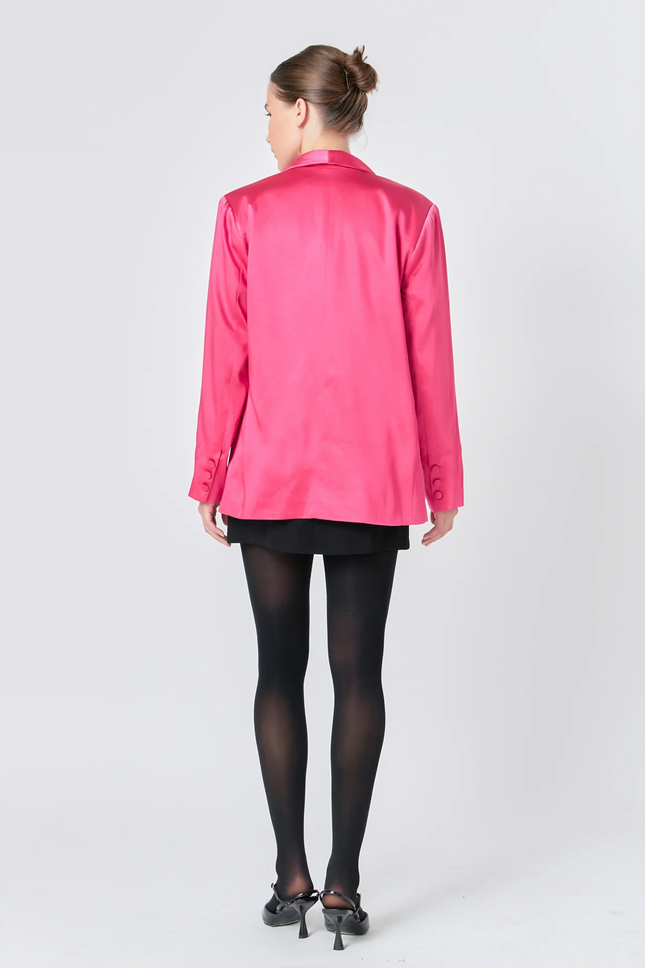 Satin Blazer