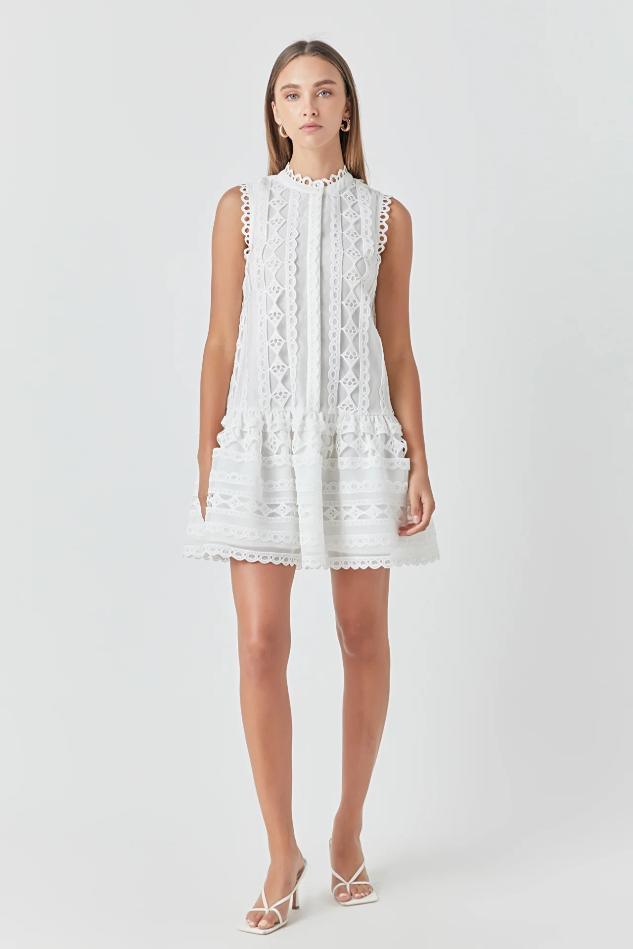 Crochet Mini Dress