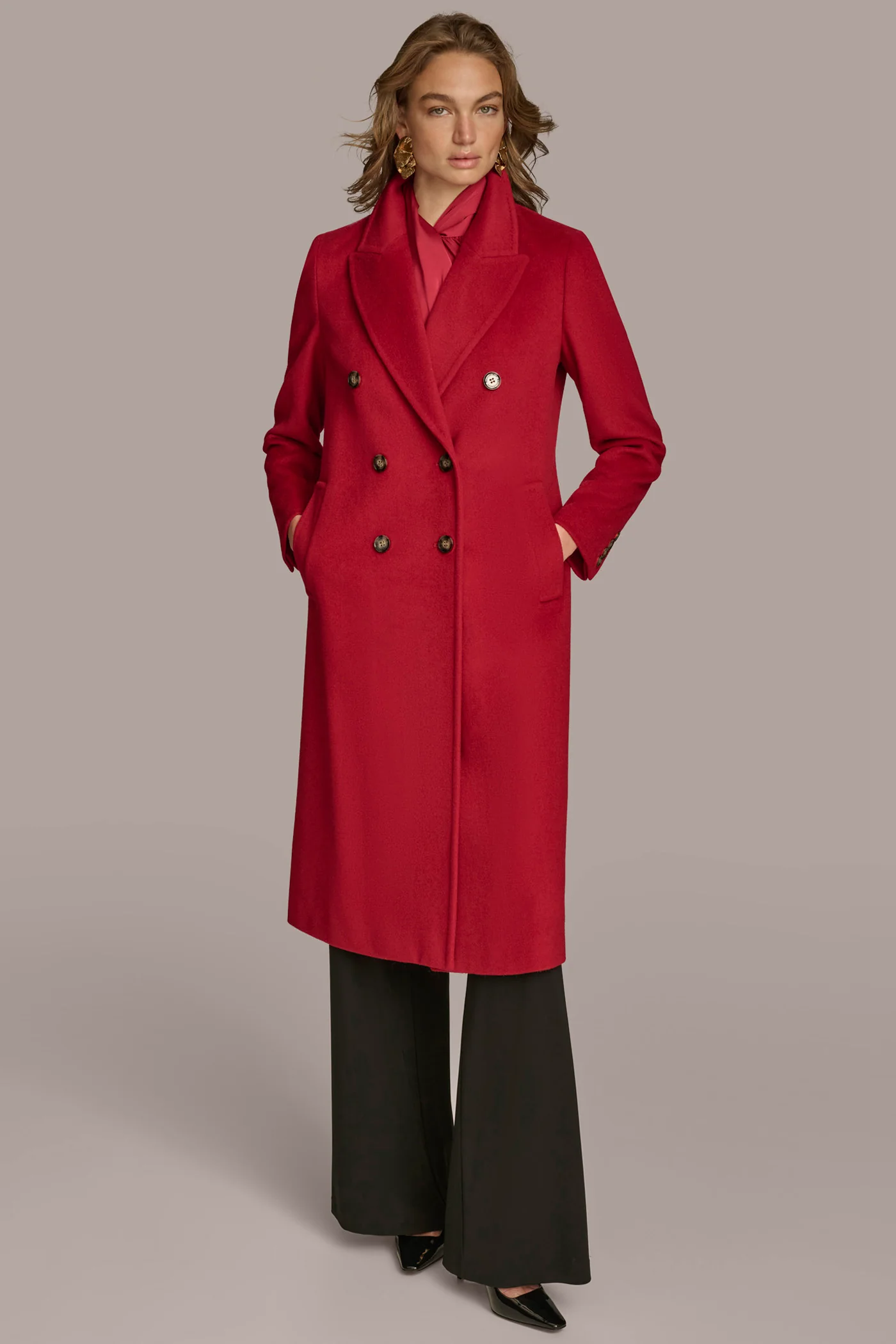 DOUBLE BREASTED COAT