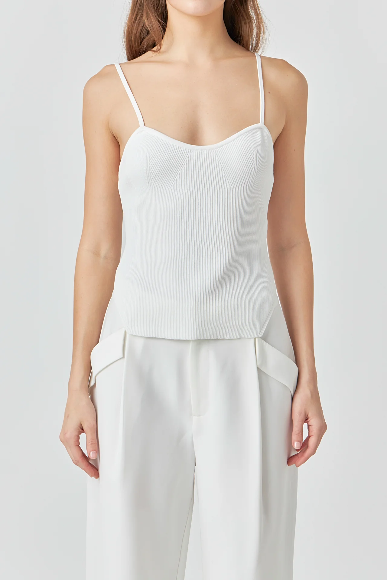 Elevated Corset Knit Cami