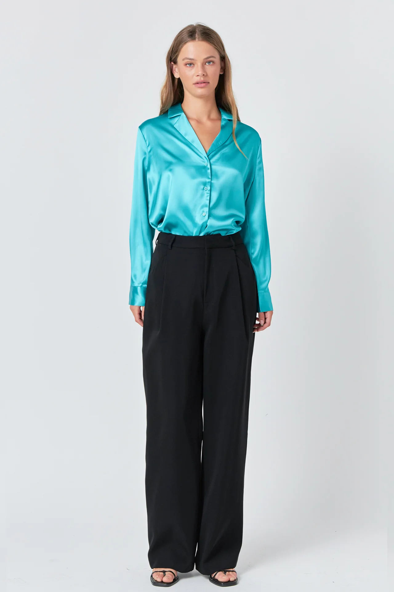 Classic Satin Over Shirt