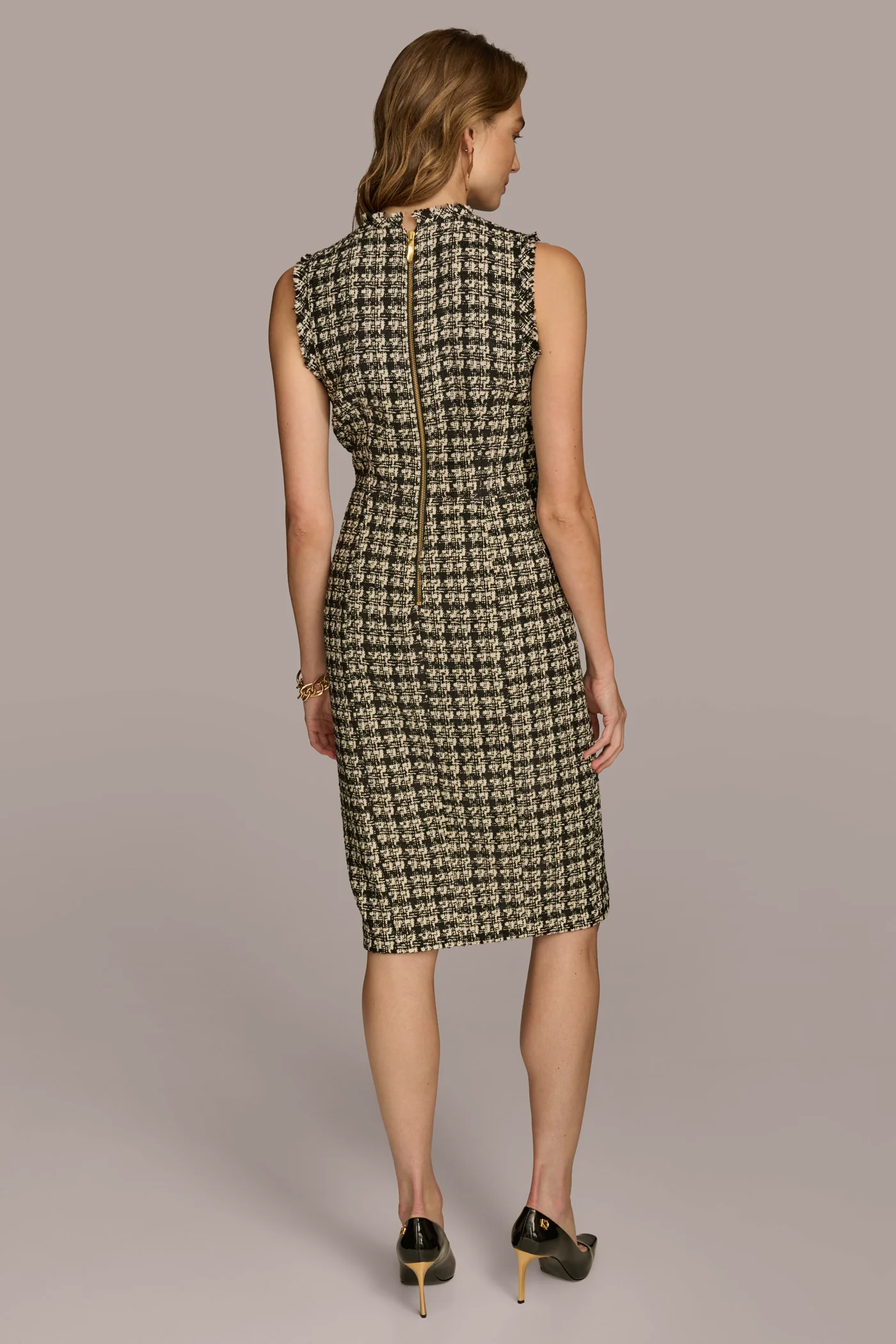 TWEED SHEATH DRESS
