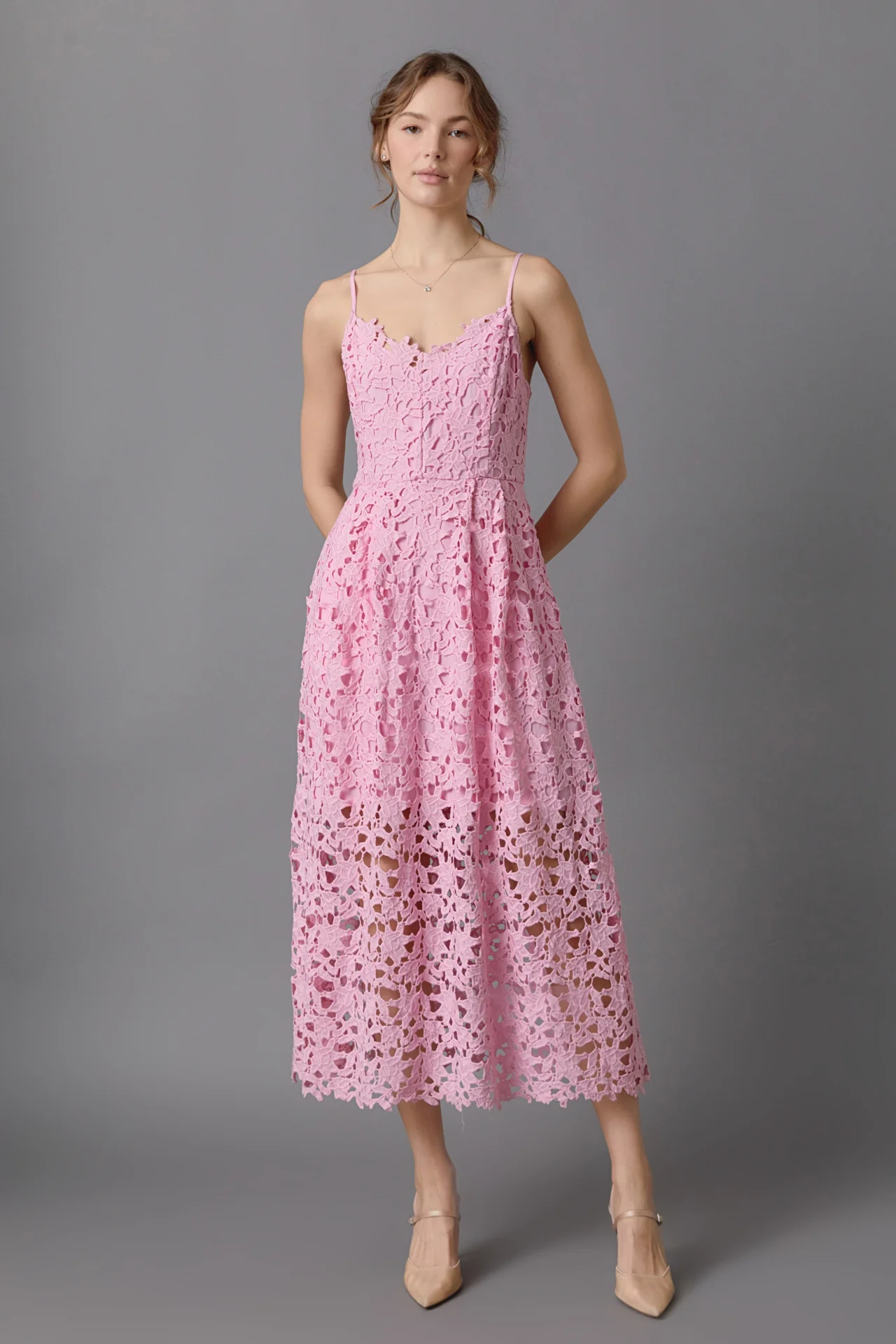 Lace Midi Dress