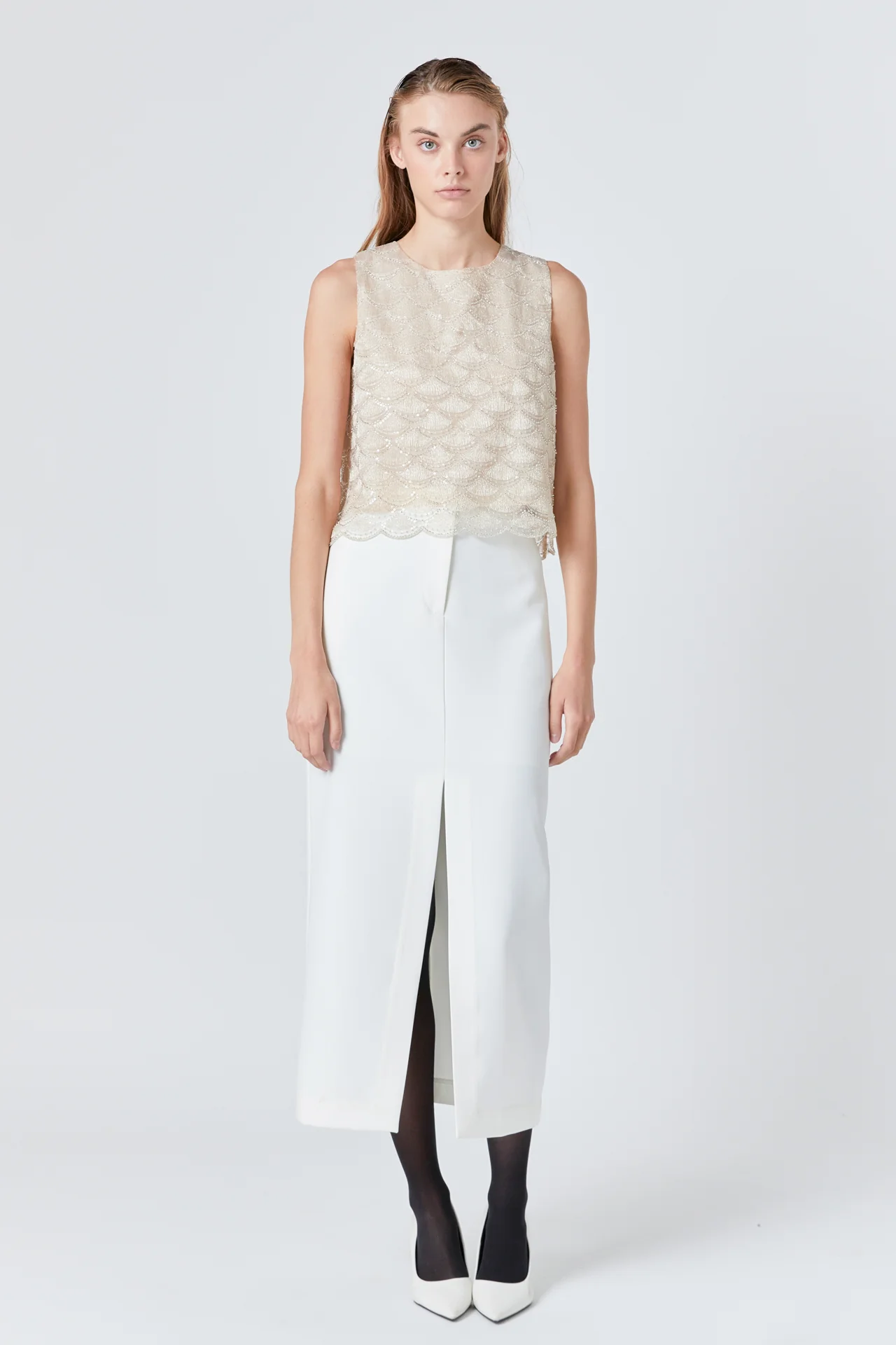 Sequins Embellished Top