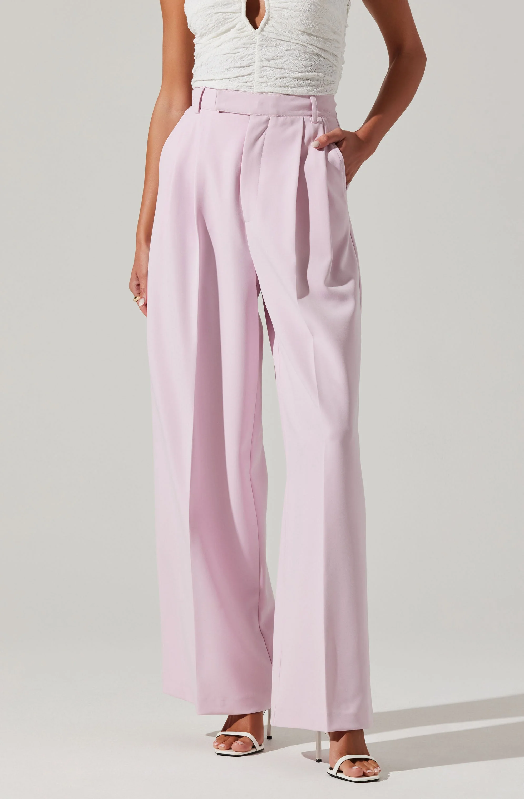 Milani Wide Leg Trouser Pants