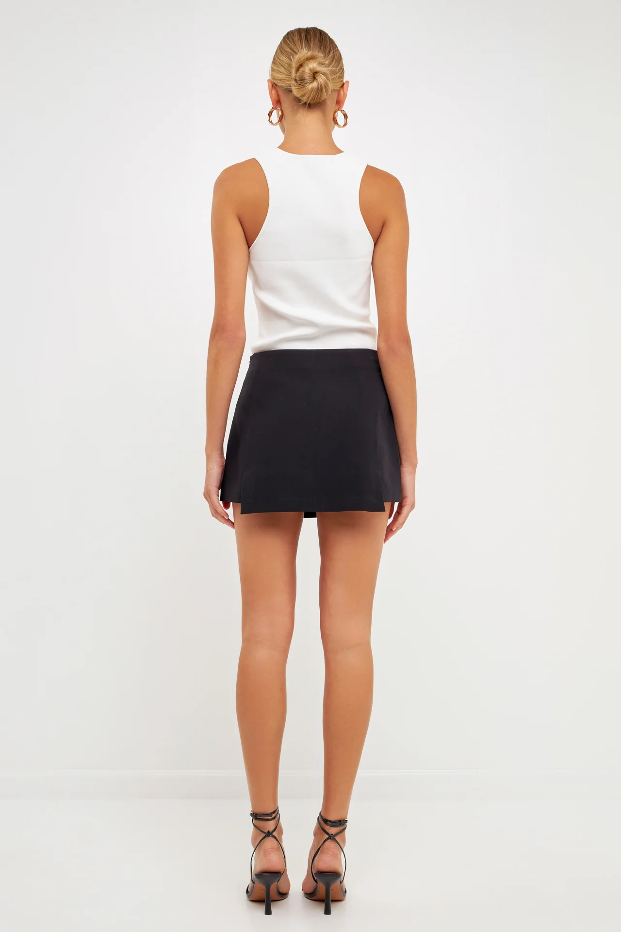 High-Waisted Skort