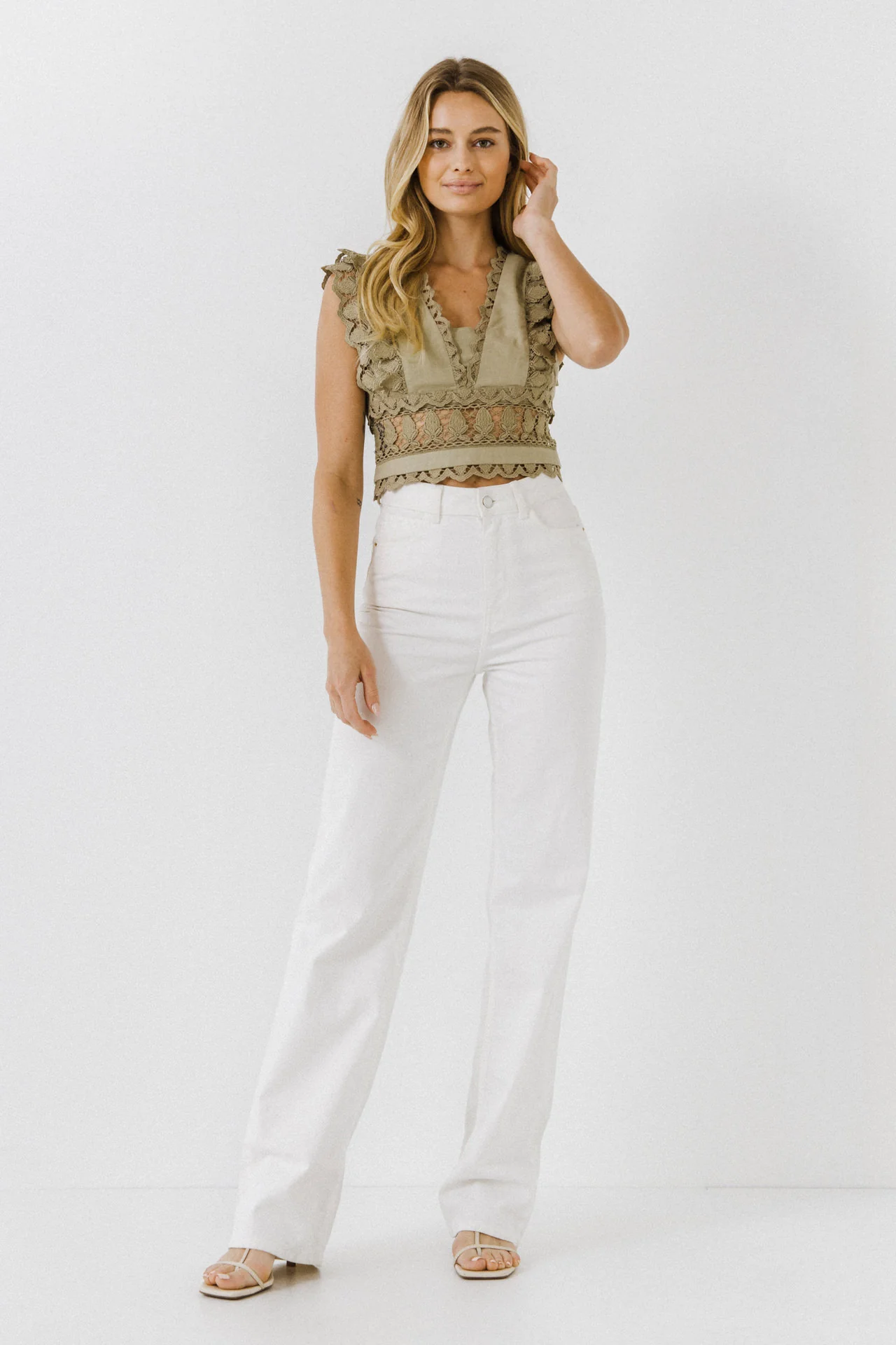 Crochet Lace Crop Top