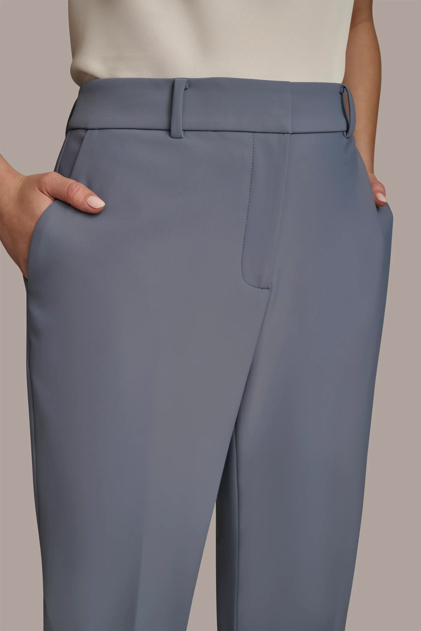 FLAT FRONT PANT