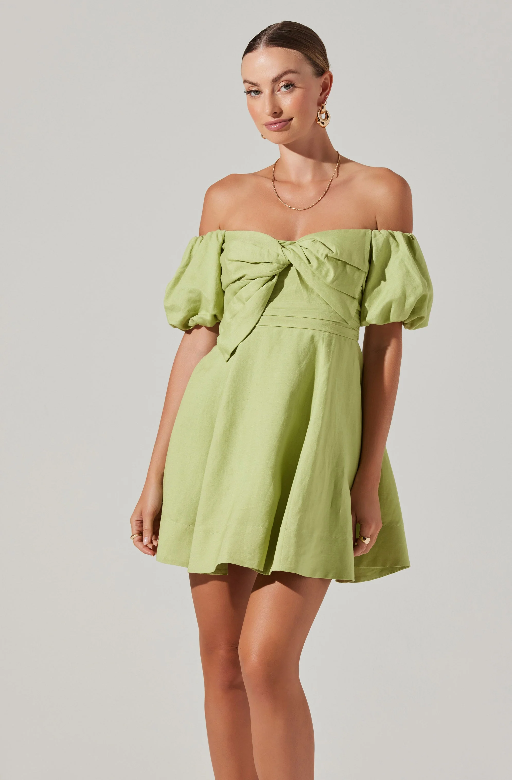 Ula Off-Shoulder Mini Dress