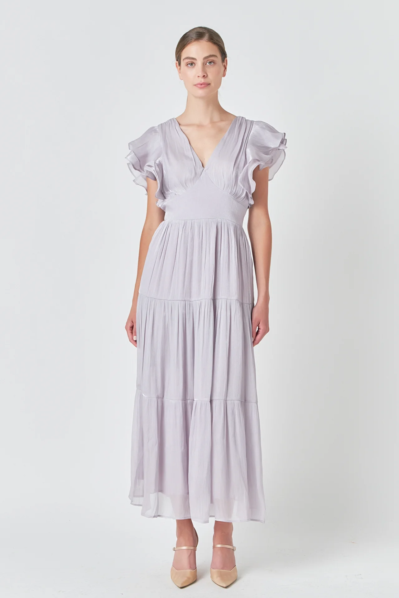 Open Back Maxi Dress