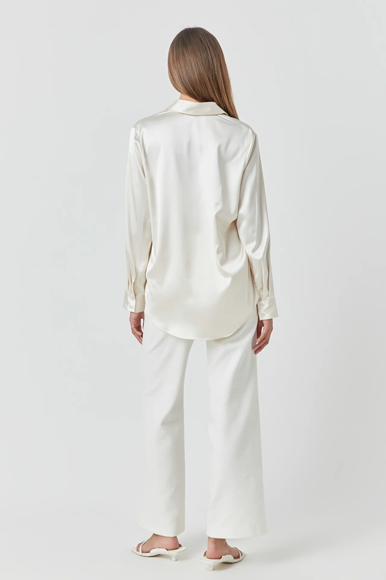 Classic Satin Over Shirt