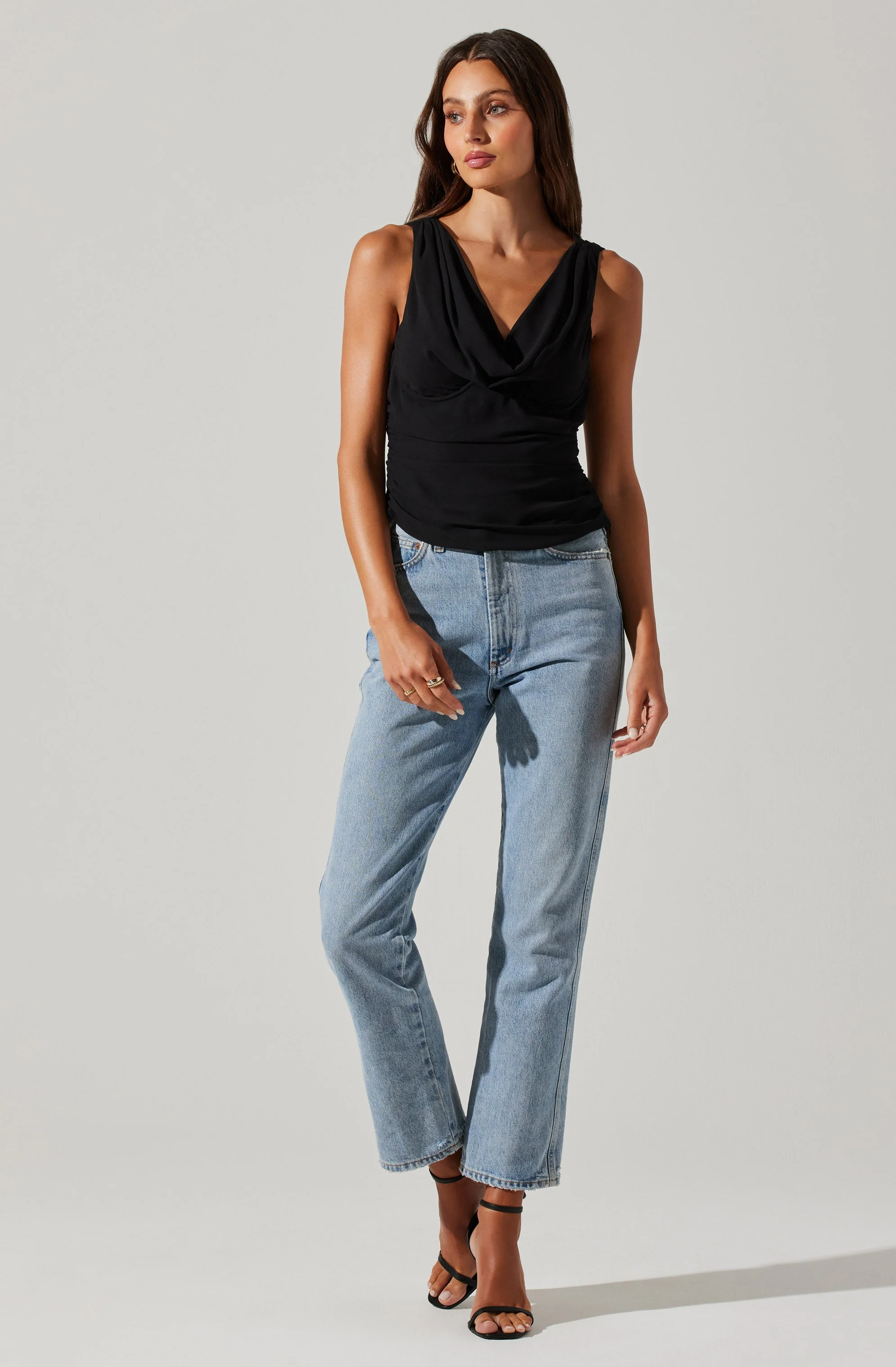 Quince Cowl Neck Top