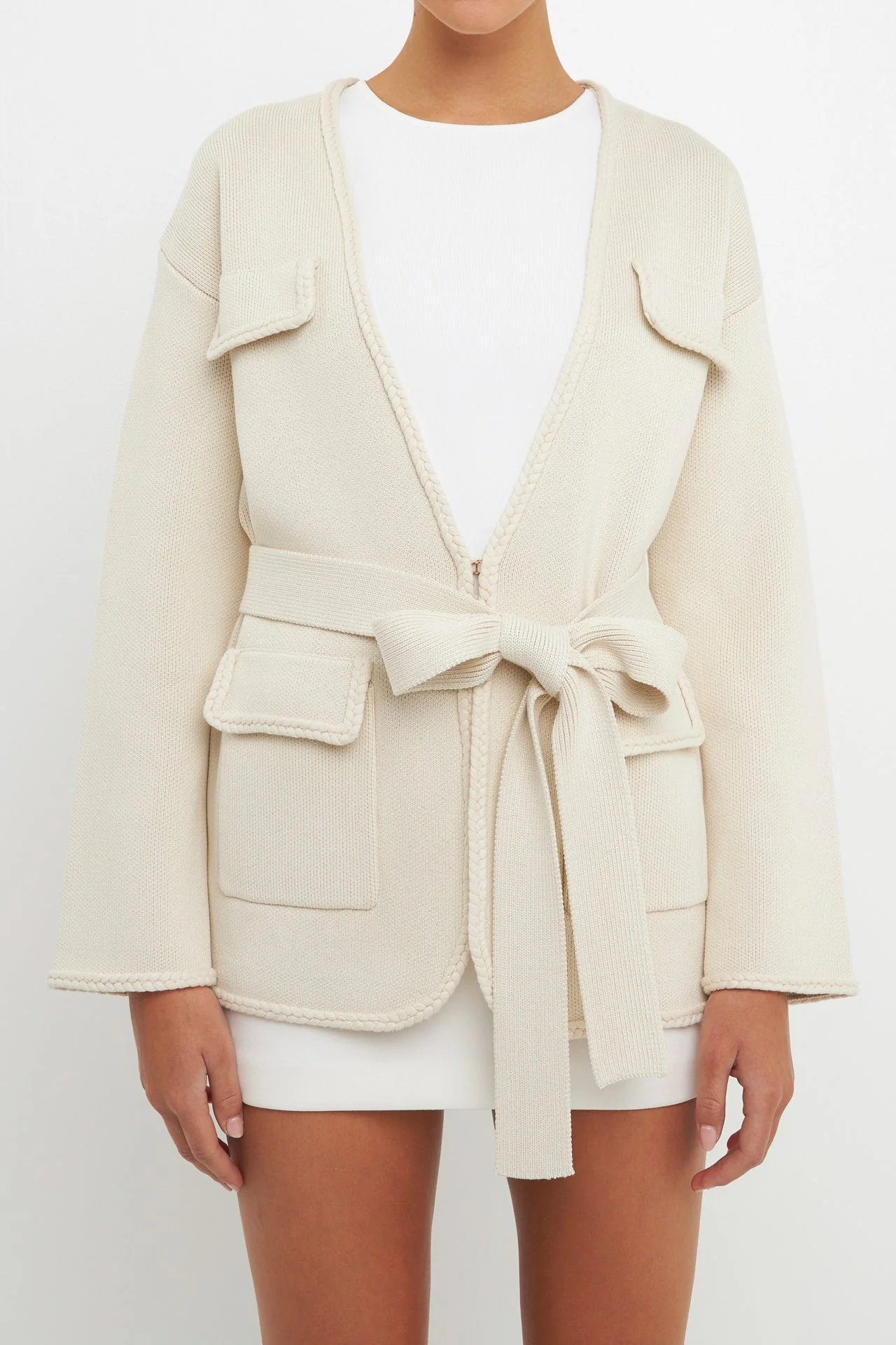 Belted Cardigan
