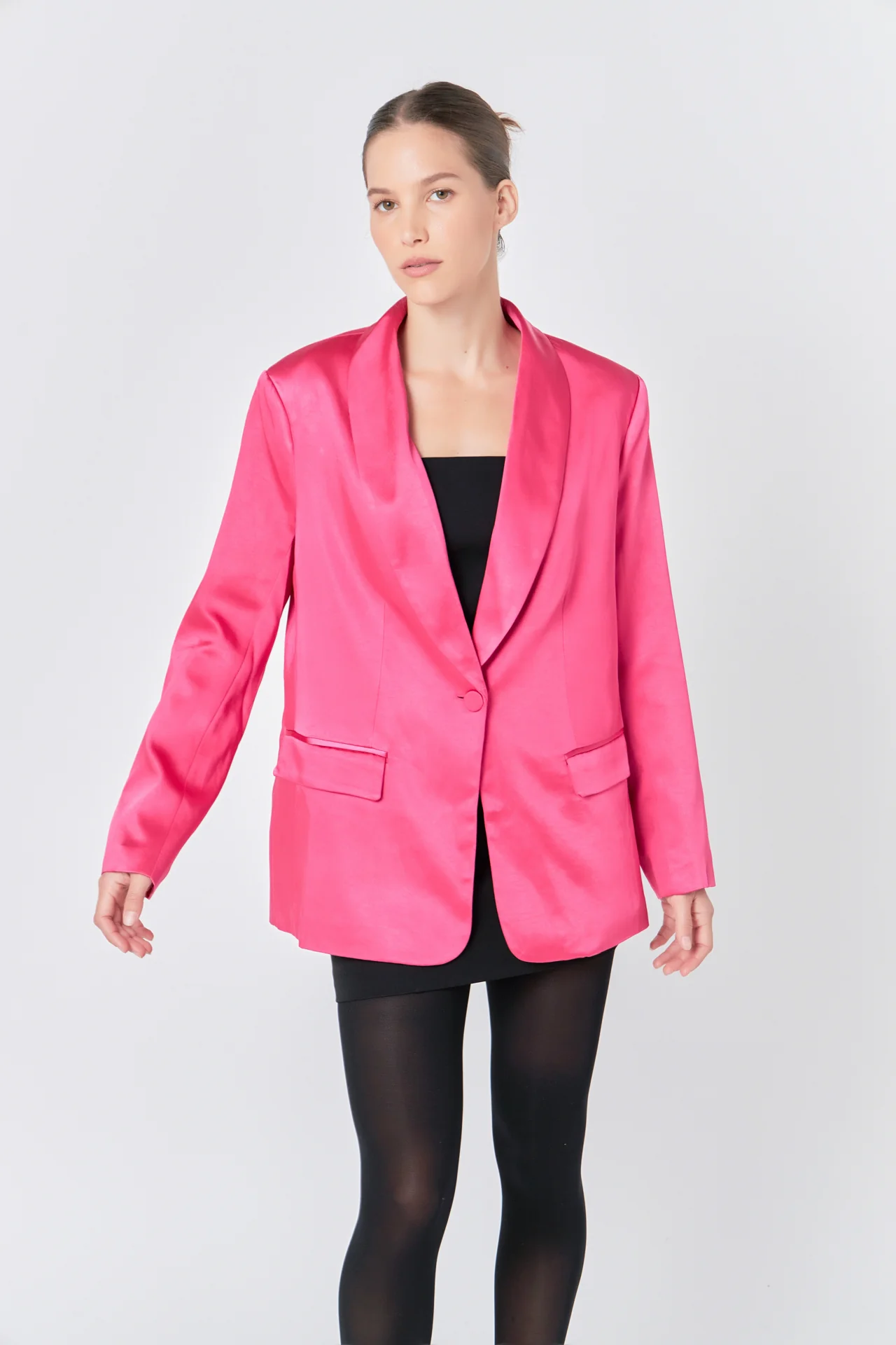 Satin Blazer