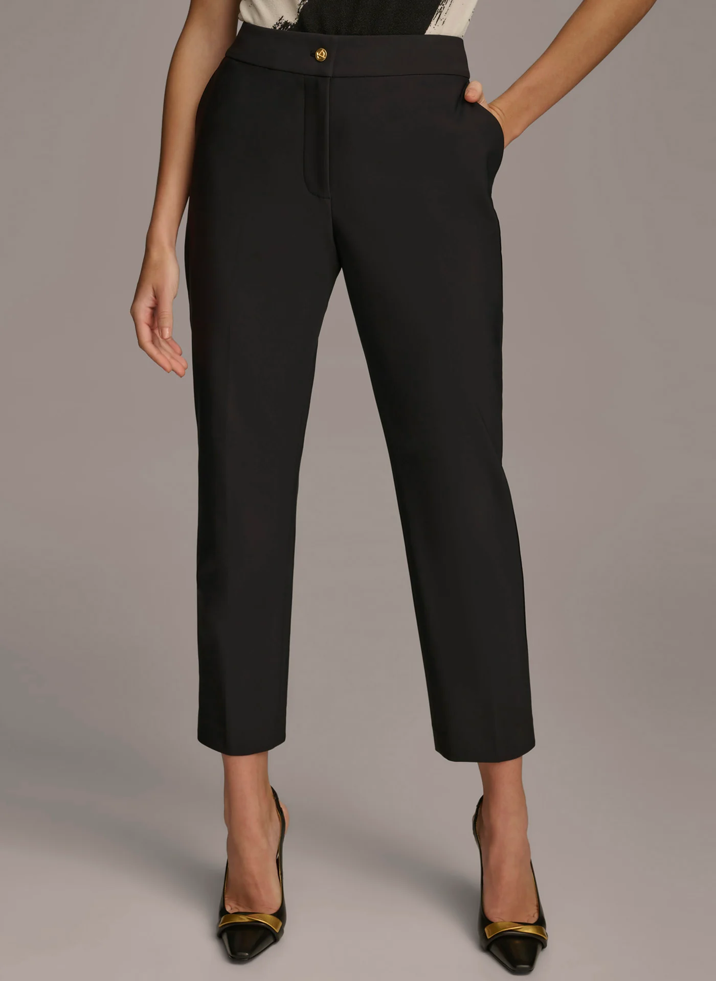 SLIM LEG ANKLE LENGTH PANT