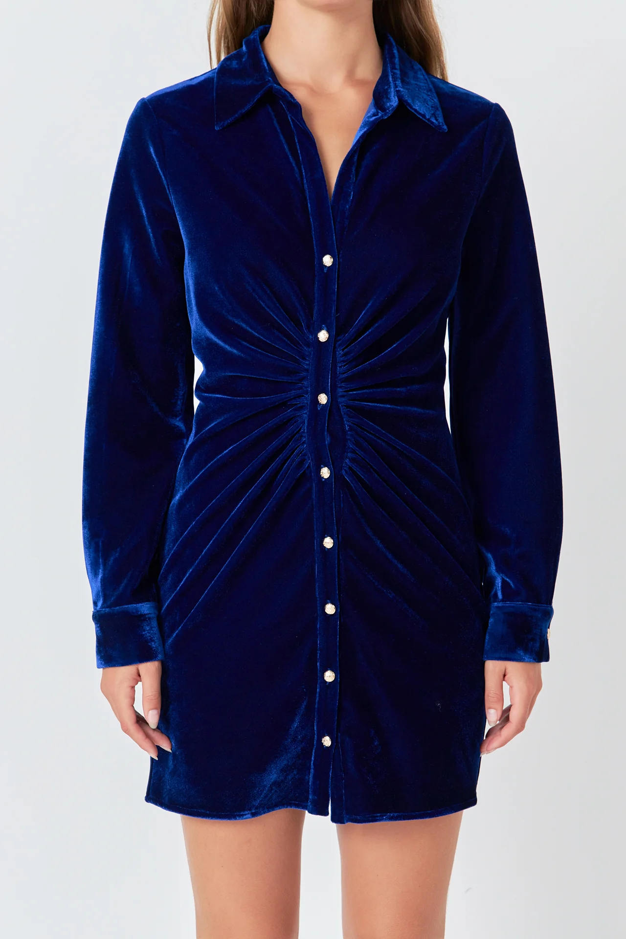 Velvet Mini Dress