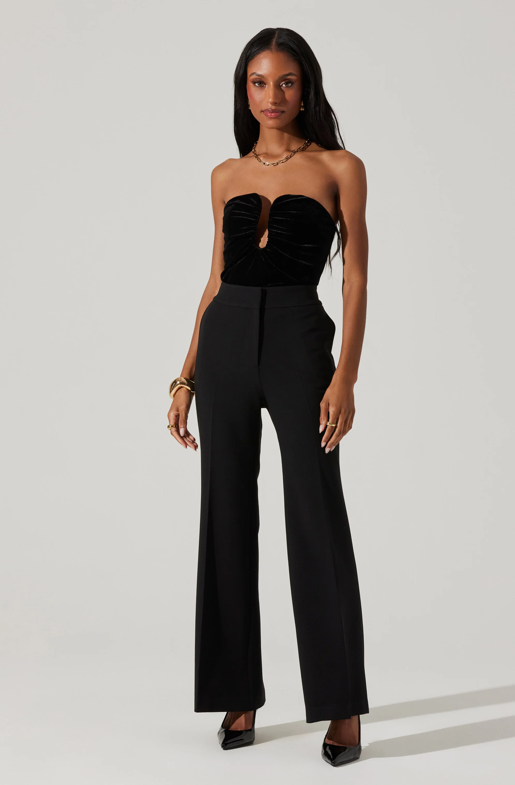 Arista Sweetheart Velvet Top