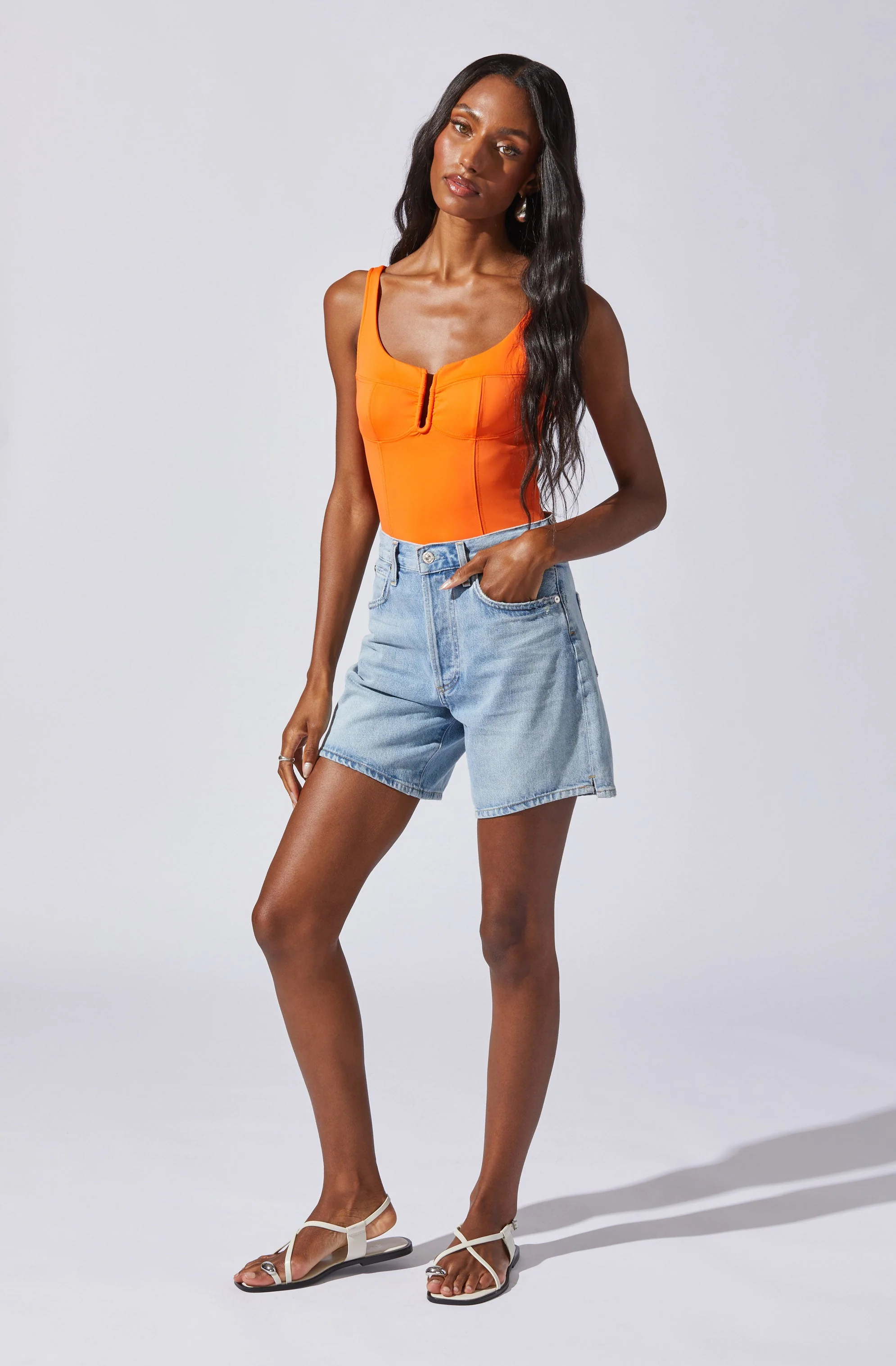 U-Bar Sleeveless Bodysuit