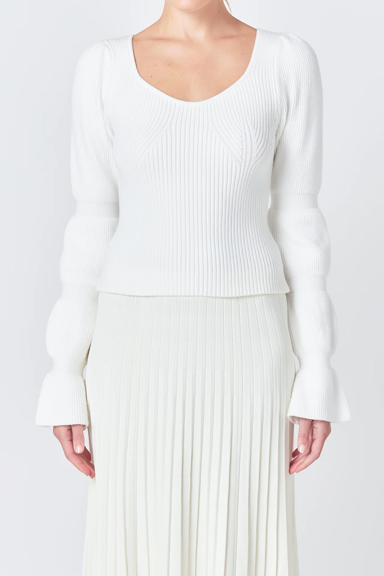 Balloon Sleeve Sweater