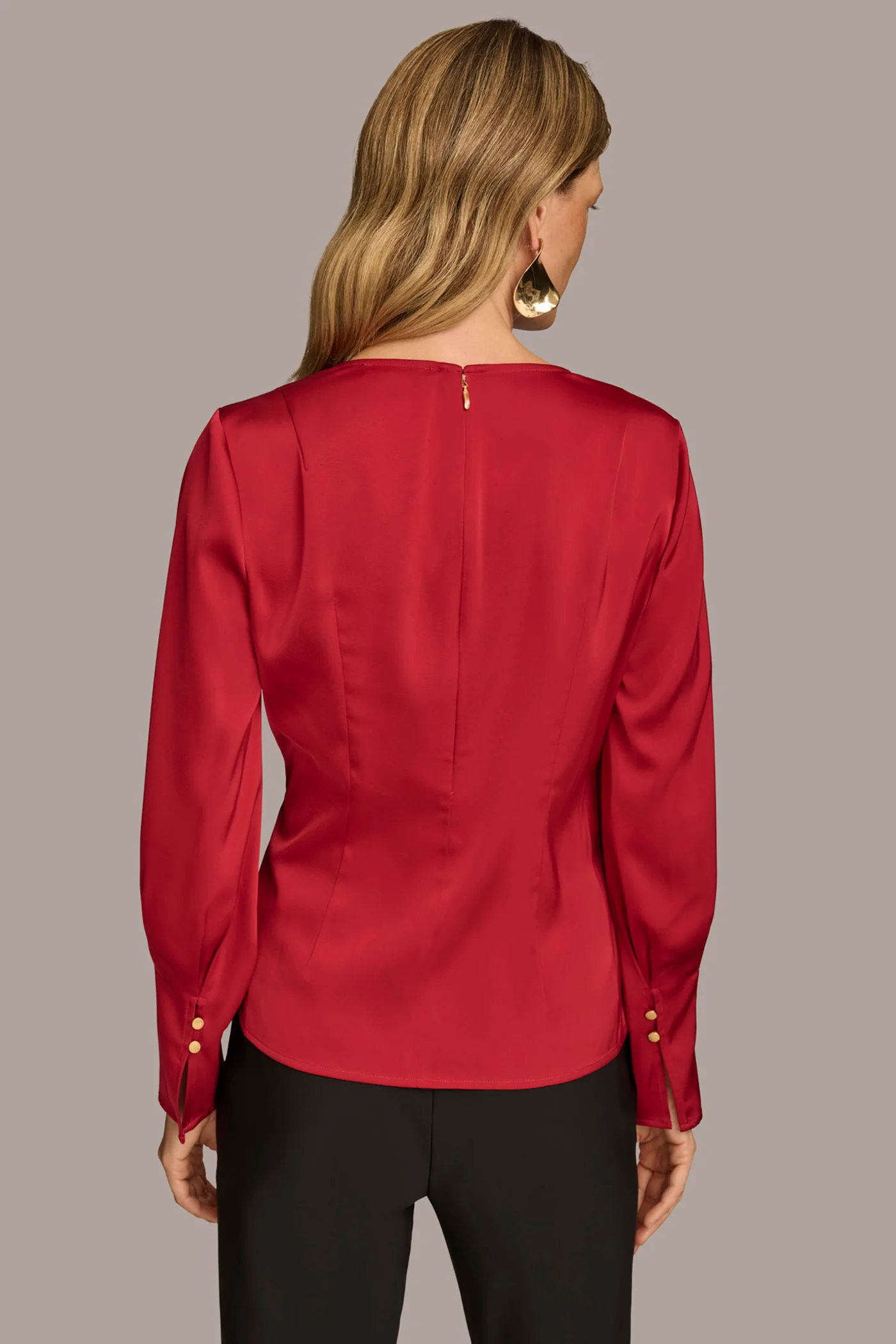 COWL NECK TOP