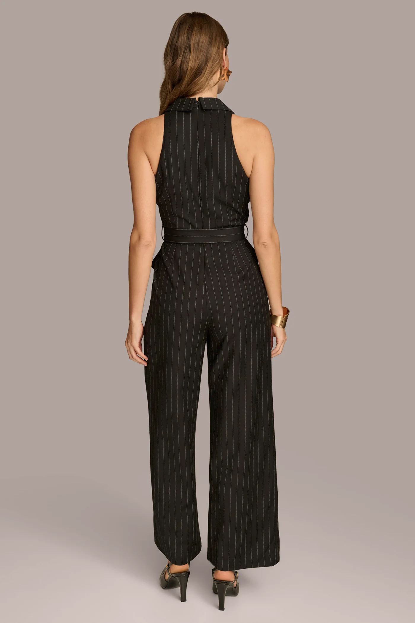 JUMPSUIT WITH TIE FRONT