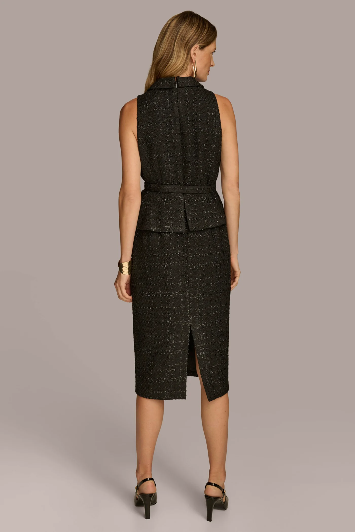 TWEED JACKET DRESS