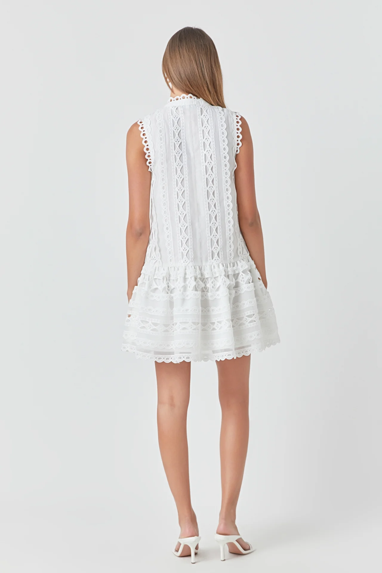 Crochet Mini Dress