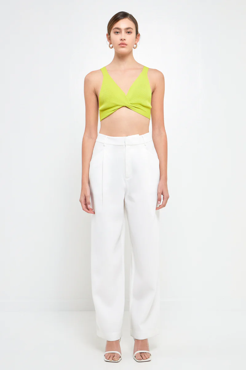 Twisted Ribbed Bralette