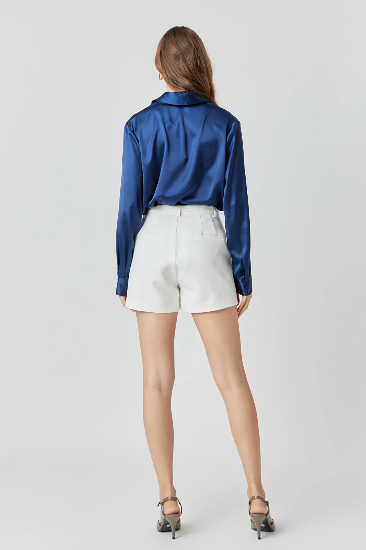 Classic Satin Over Shirt