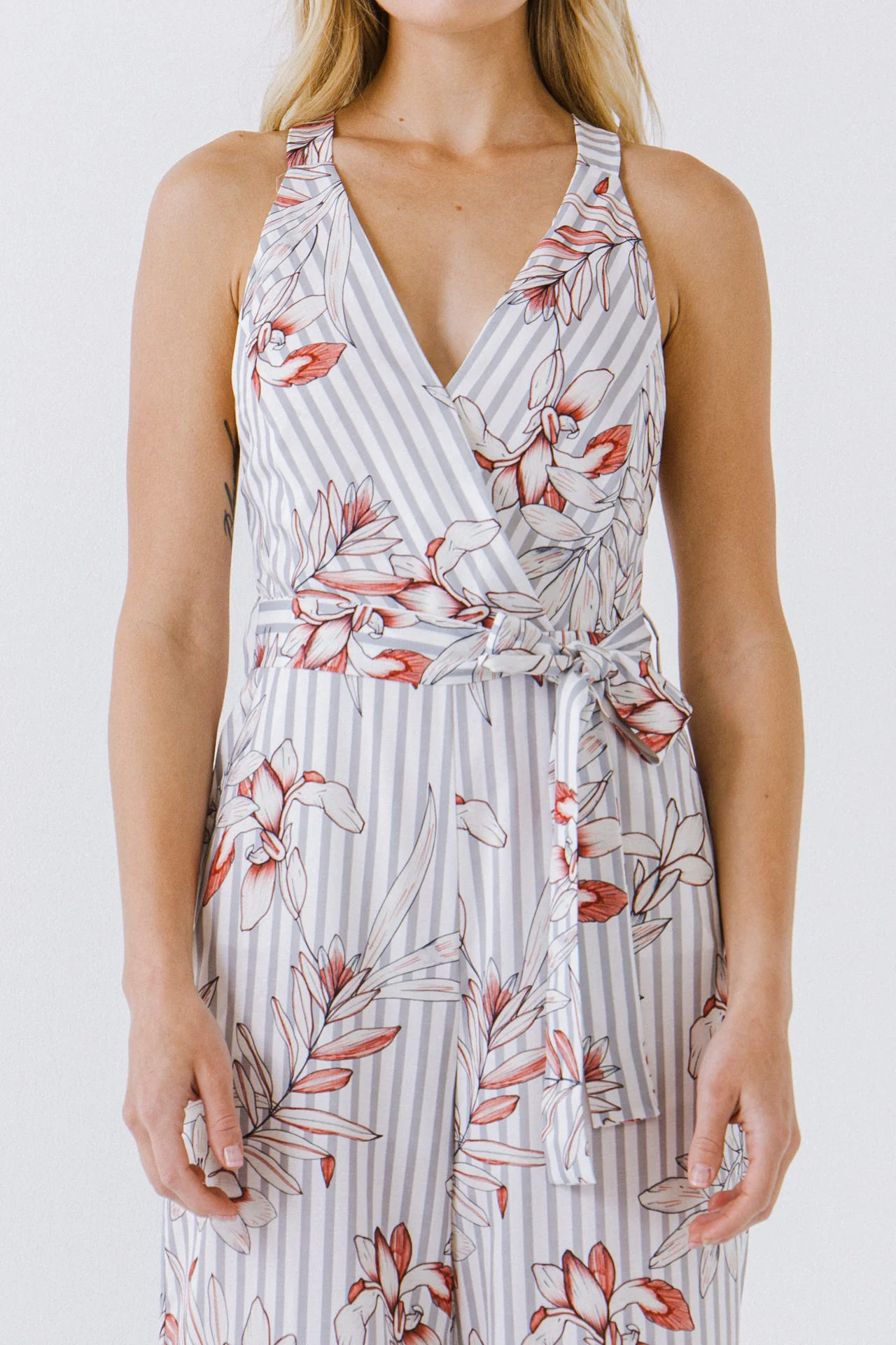 Lily Stripe Jumpsuit