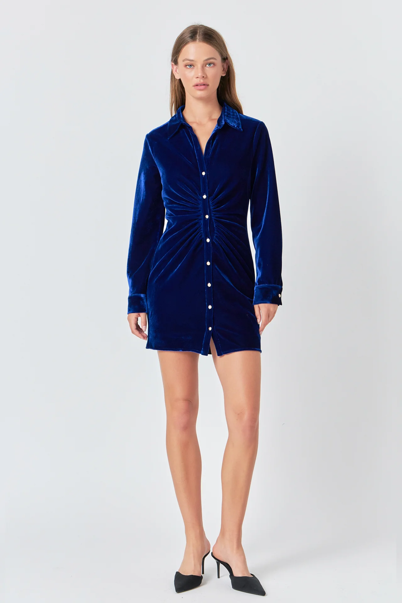 Velvet Mini Dress