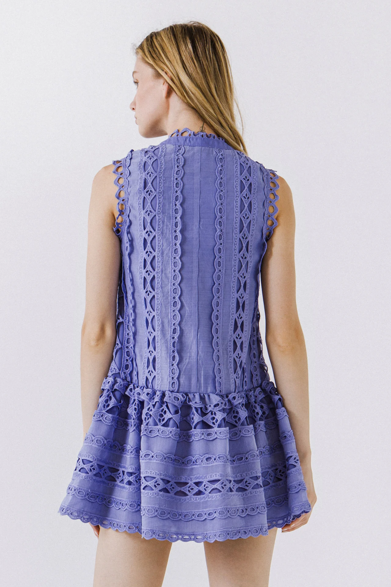 Crochet Mini Dress