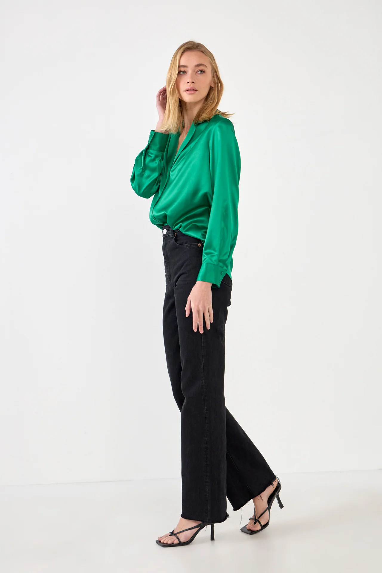 Classic Satin Over Shirt
