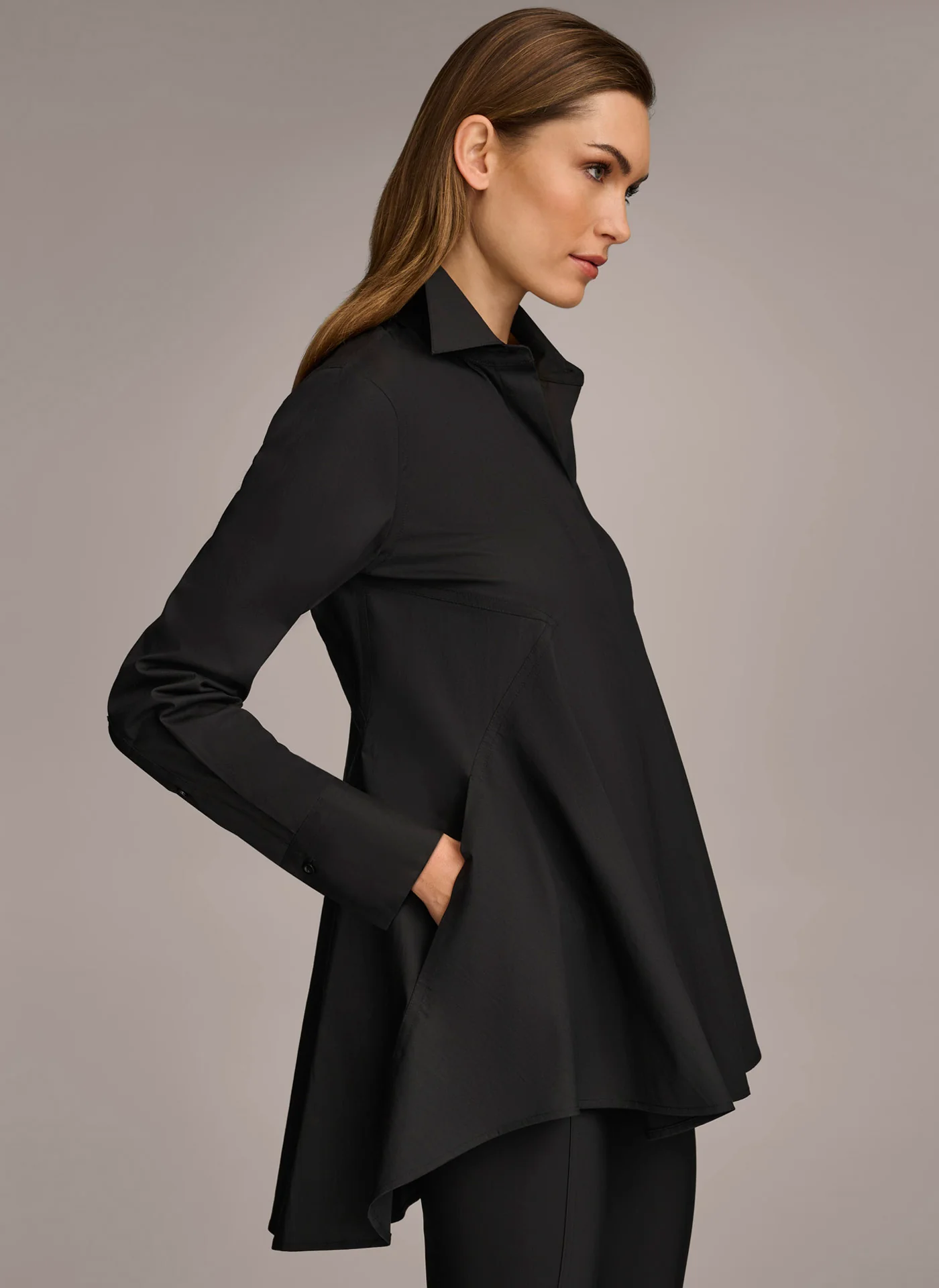 LONG SLEEVE A-LINE TUNIC