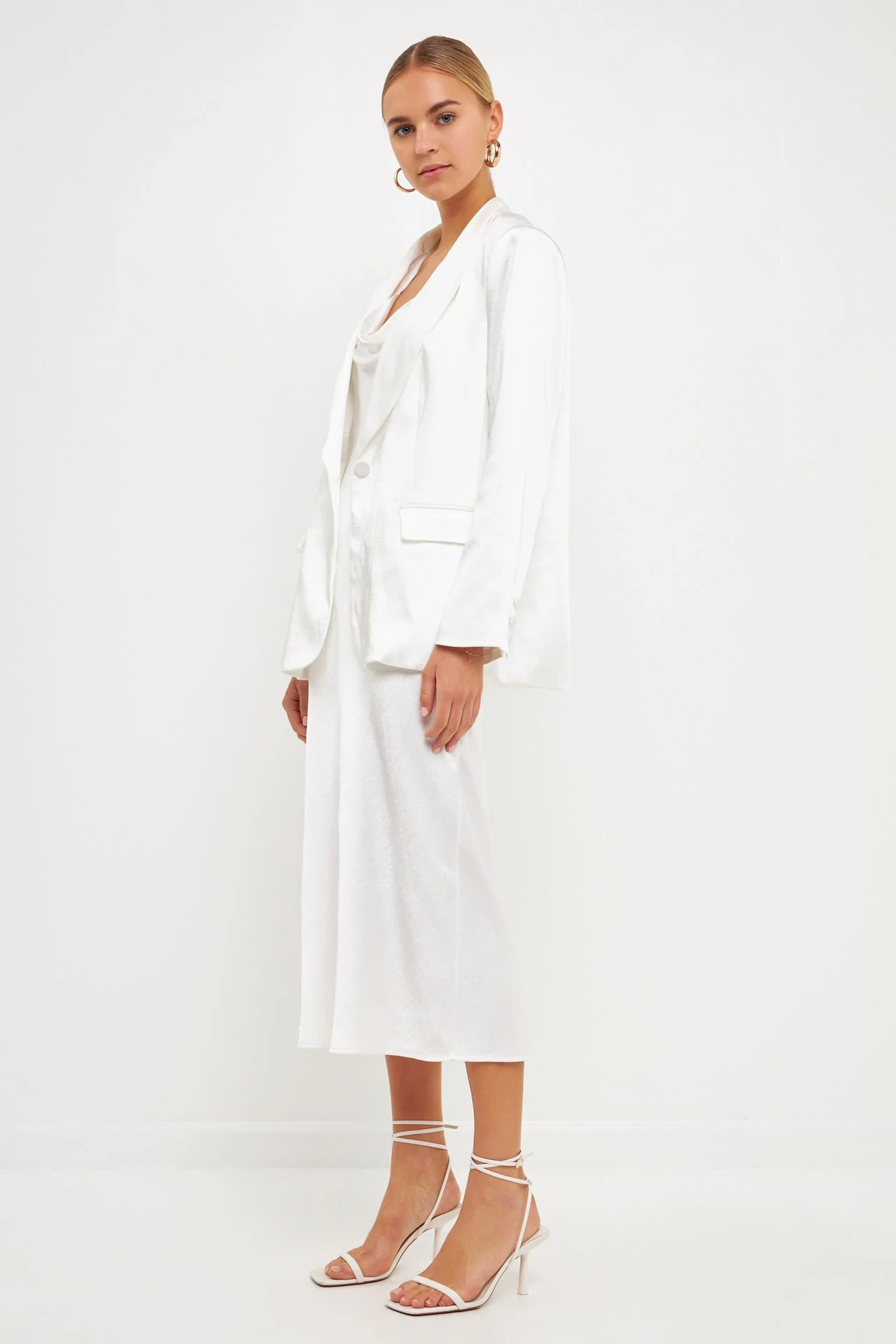 Satin Blazer